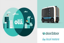 Local Motors与door2door合作 共同开发自动驾驶班车拼车和分析软件