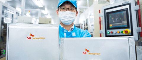 电池，SK Innovation圆柱形电池