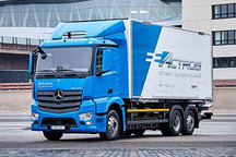 面向物流市场 奔驰eActros今将正式发布