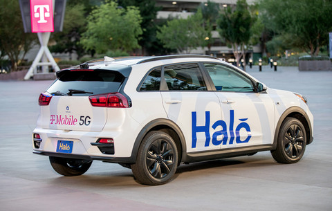 前瞻技术,Halo,拉斯维加斯,T-Mobile 5G网络,远程操作汽车 前瞻技术,Halo,拉斯维加斯,T-Mobile 5G网络,远程操作汽车