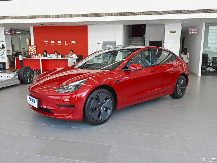 特斯拉中國 Model 3 2021款 改款 標準續(xù)航后驅(qū)升級版 3D1