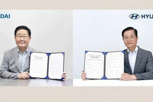 开发氢燃料电池 现代汽车合作现代电气