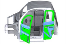 本特勒公司推出創新無B柱車門概念 更輕便、更安全