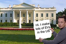 拜登约见车企共商新能源车计划, 马斯克：没有邀请我