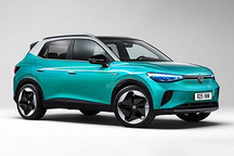 定位小型纯电SUV 大众ID.2假想图曝光