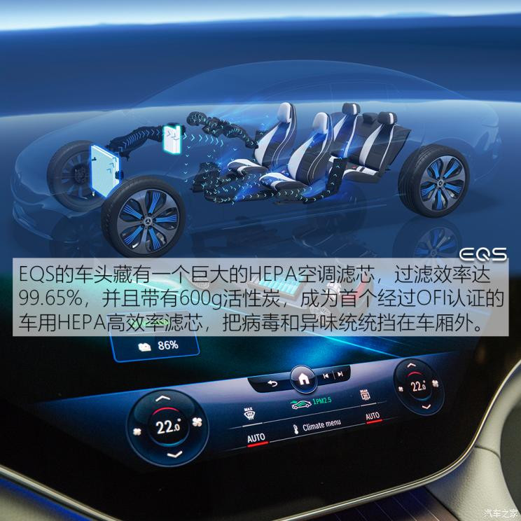 梅賽德斯-EQ 奔馳EQS 2021款 580 4MATIC AMG Line