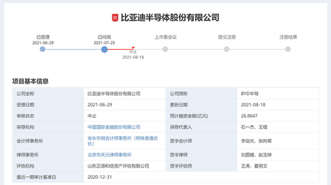 比亚迪，比亚迪半导体