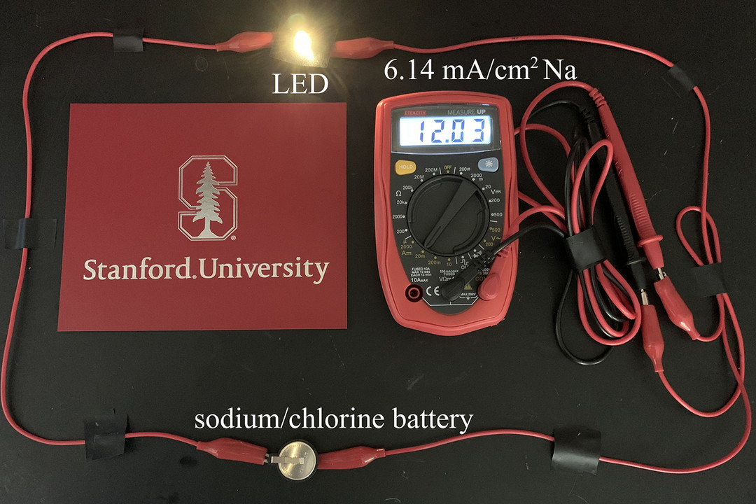 Дальновидная технология, Стэнфордский университет, аккумуляторные батареи, хлор щелочного металла батареи, натриево-хлоровая или литий-хлоровая батарея