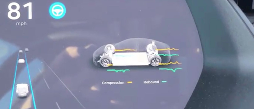 前瞻技術(shù)，特斯拉,全新軟件更新，Model S懸架，自動(dòng)泊車