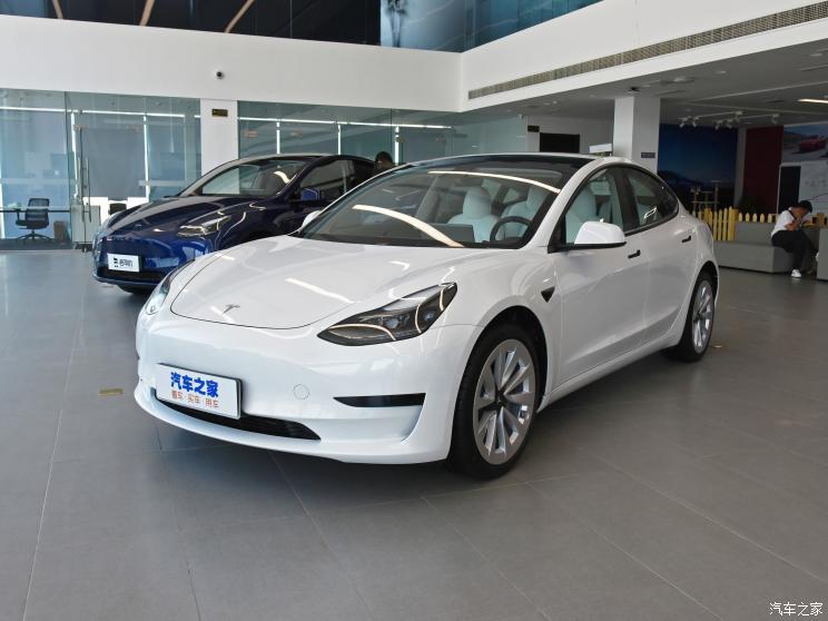 特斯拉中国 Model 3 2021款 改款 标准续航后驱升级版 3D1