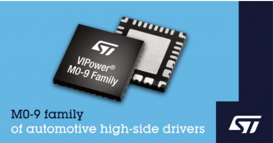 意法半導(dǎo)體,智能開關(guān)，車輛電氣系統(tǒng)，VIPower M0-9，VN9D30Q100F