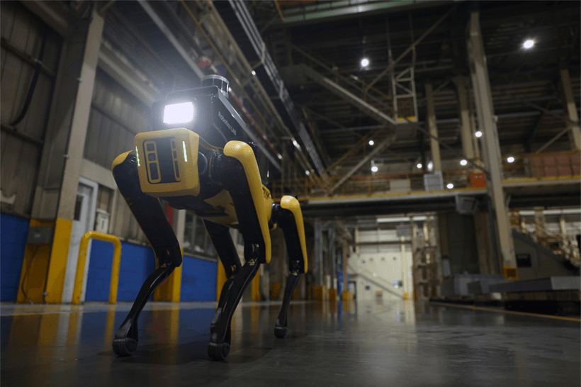 现代汽车集团携手波士顿动力，落地首个合作项目“工厂安全巡检机器人”