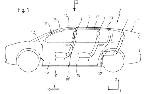SUV,宝马,车门专利,鹰翼门,车顶空间,SUV SUV,宝马,车门专利,鹰翼门,车顶空间,SUV