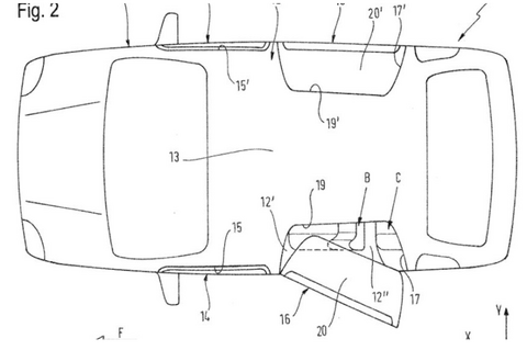 SUV,宝马,车门专利,鹰翼门,车顶空间,SUV SUV,宝马,车门专利,鹰翼门,车顶空间,SUV