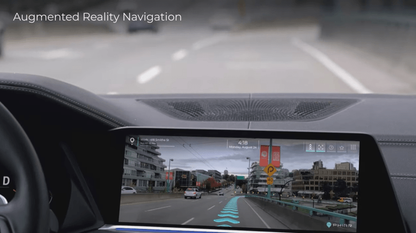 前瞻技术，AI驱动的增强现实驾驶导航,Phiar Technologies获1200万美元A轮融资