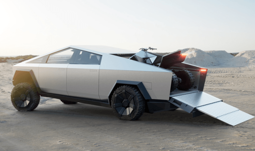 特斯拉，特斯拉ATV,特斯拉Cybertruck,特斯拉Cyberquad