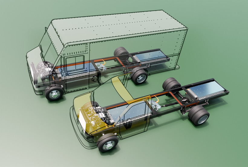 Lightning eMotors展示全新Lightning eChassis 用于电动商用车