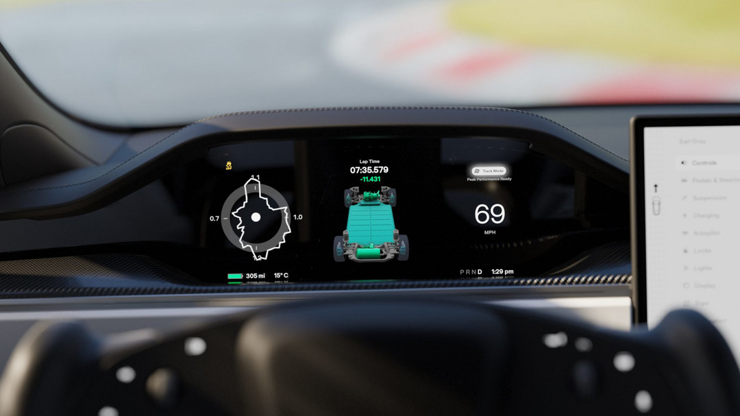 特斯拉發(fā)布“Plaid Track Mode” 將賽道性能提升到新的水平