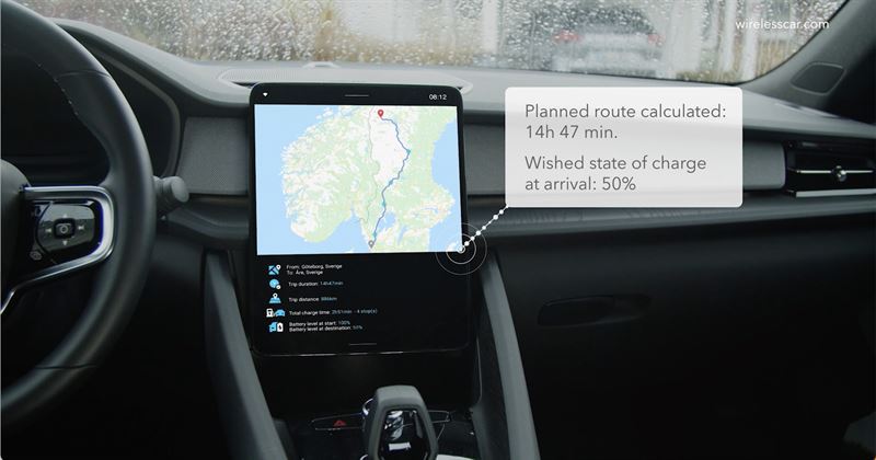 WirelessCar推出 Smart EV Routing 改善EV長(zhǎng)途出行