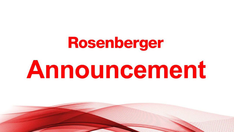 罗森伯格拆分天线和无线覆盖业务，并组建全新品牌