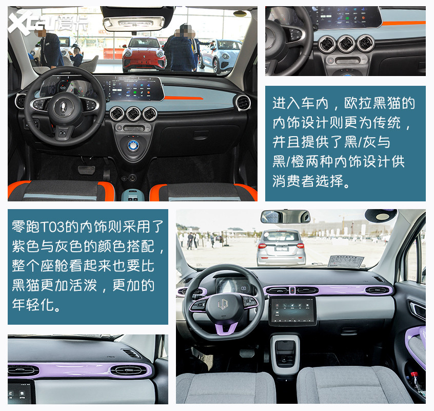 歐拉黑貓對(duì)比零跑T03 低門(mén)檻代步車(chē)應(yīng)該怎么選？