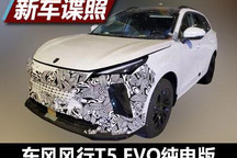 前格栅造型变化 风行T5 EVO纯电版谍照