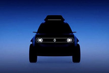 有望于巴黎车展首发 雷诺4概念车预告图