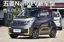 售6.08万元 五菱NanoEV新增车型上市