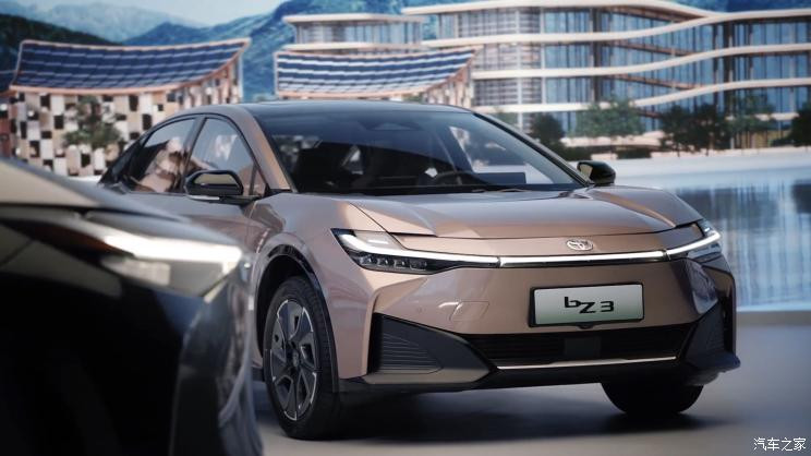 Создавая ощущение научно-фантастического будущего, FAW Toyota bZ3 официально представлен