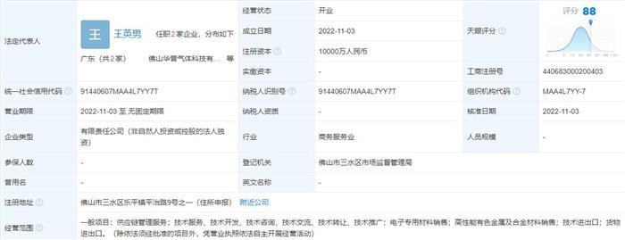 寧德時(shí)代投資設(shè)立供應(yīng)鏈管理公司，注冊(cè)資本1億元