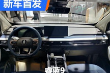 2022天津车展：睿蓝汽车睿蓝9内饰亮相