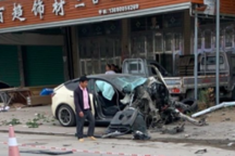 特斯拉事故一高三学生上学途中遇难 198km/h狂奔2.6公里 到底刹车没？