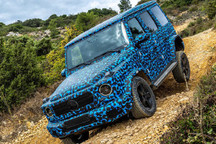 奔驰EQG原型车最新谍照 预计2024年亮相