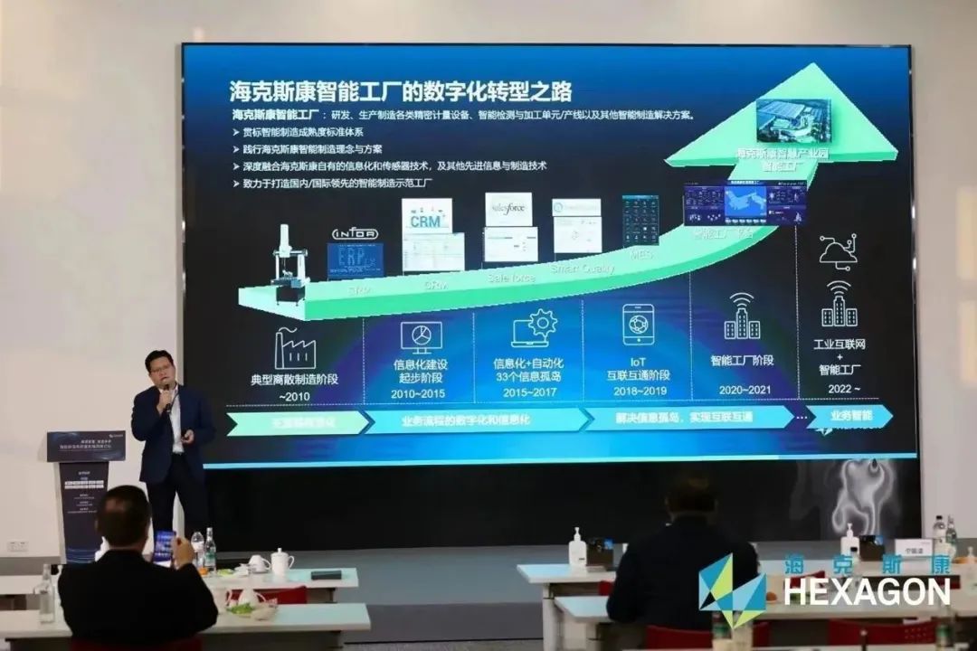智能制造高質(zhì)量發(fā)展高峰論壇啟幕，?？怂箍翟僬埂俺龊！庇矊?shí)力