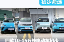 城市精靈 四款高性價(jià)比純電動(dòng)車型推薦