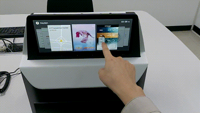 摩比斯推出用手勢控制車載顯示屏技術(shù)