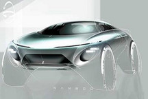 造型圆润 别克双门轿跑SUV设计草图