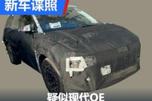 代号OE 疑似现代全新电动车测试谍照