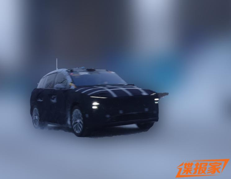 Приняв дизайн купе, NIO EC7 представил шпионские фотографии на дорожных испытаниях!