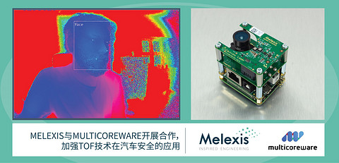 Melexis与MulticoreWare开展合作，加强ToF技术在汽车安全的应用