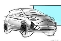 对标比亚迪海豚等 云度K3设计图曝光