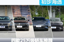 插電混動(dòng)還是純電 25萬左右轎車海選