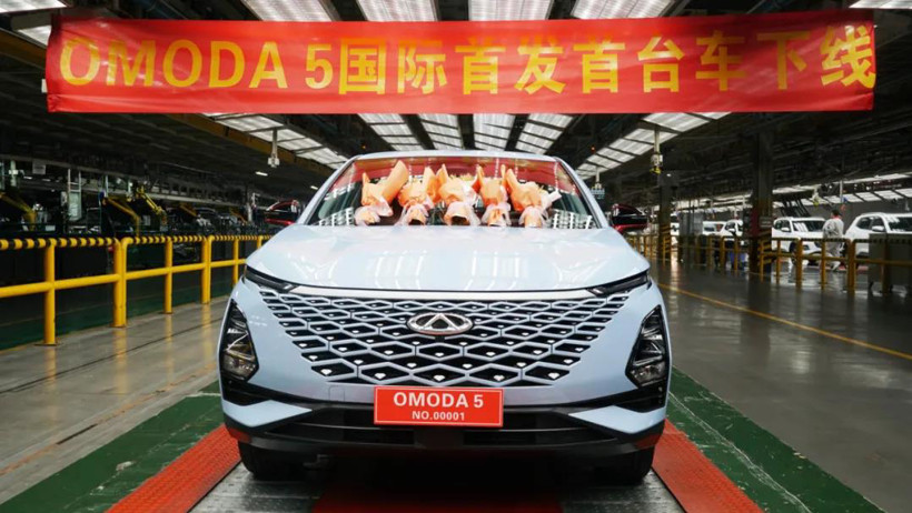 奇瑞OMODA 5下線 首先進軍俄羅斯