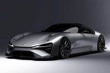 百公里加速2秒 雷克萨斯发布双门纯电轿跑预告图