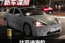 或走运动风格 比亚迪海豹路试谍照曝光