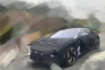 北京车展正式亮相 高合HiPhi Z最新谍照