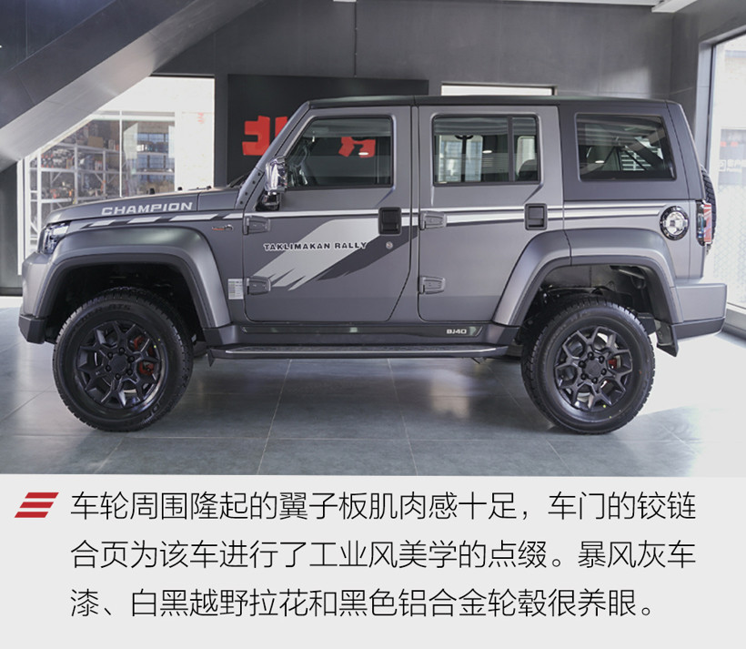限量2000臺(tái) 實(shí)拍北京BJ40環(huán)塔冠軍版