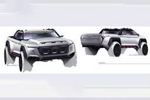 基于Amarok打造 奥迪全新皮卡概念车渲染图曝光