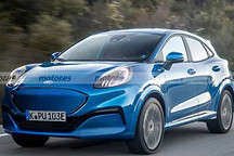 封闭式前脸设计 福特PUMA EV假想图曝光