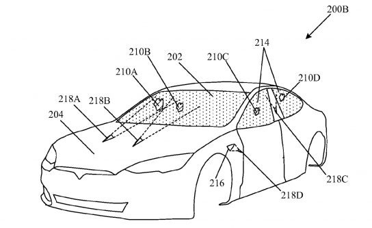 美国专利局公布特斯拉的激光雨刷器